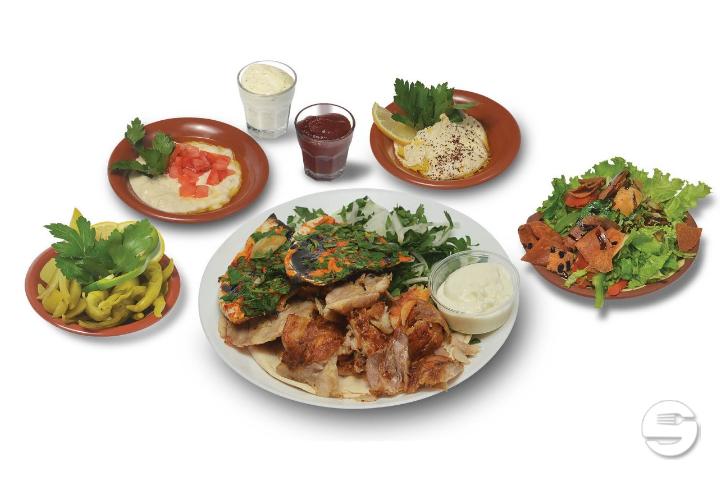 Assiette Shawarma Poulet - Al Baraka