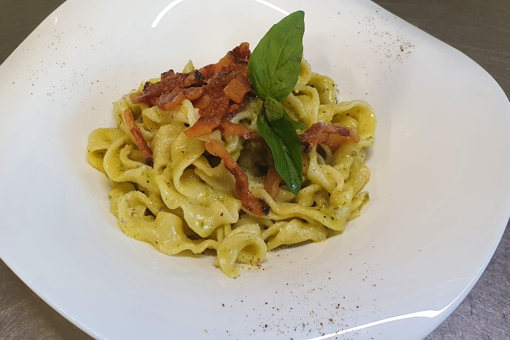 Pasta Carbonara di Pistacchio - Pasta e Sfizi