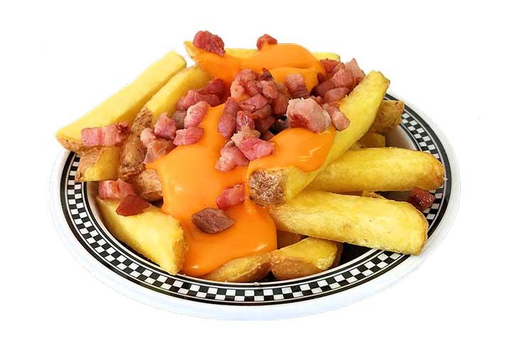 Bacon Cheese Fries - American Dream Diner