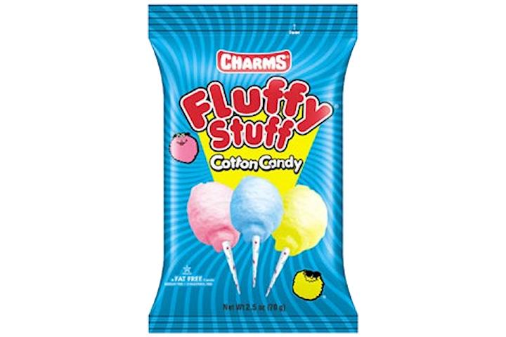 Charms Fluffy Stuff Cotton Candy - American Dream Diner Hamburger