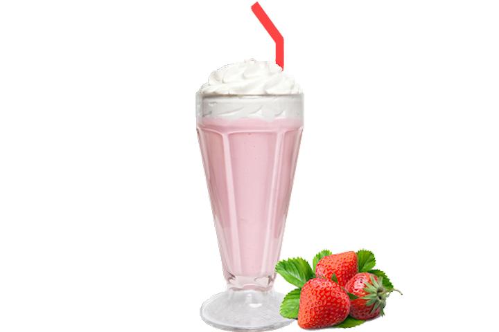 Strawberry Milkshake - American Dream Diner