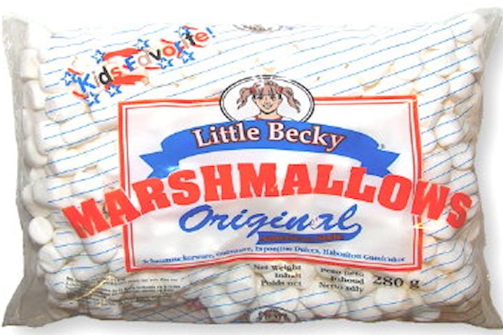 Little Becky Mini Marshmallows Original - American Dream Diner Hamburger