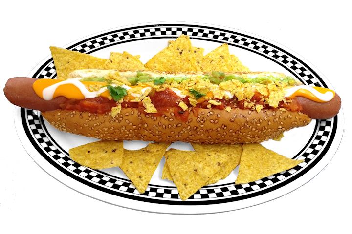Nacho Hot Dog - American Dream Diner