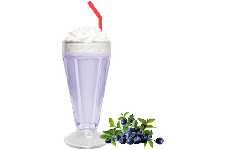 Milkshake Myrtille - American Dream Diner Hamburger