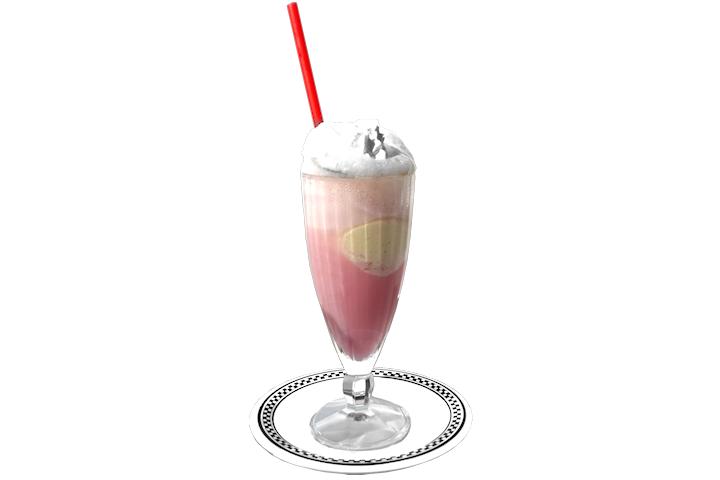 Float Raspberry - American Dream Diner Hamburger