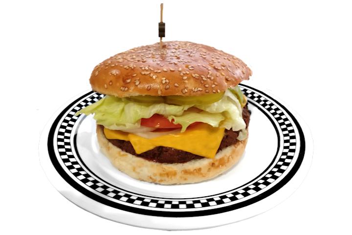 BBQ (Without Bacon) - American Dream Diner Hamburger