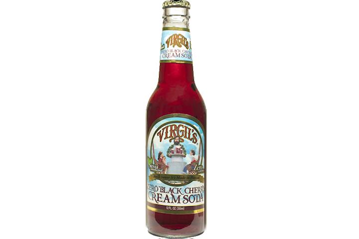 Virgil’s Zero Black Cherry Cream Soda - American Dream Diner Hamburger