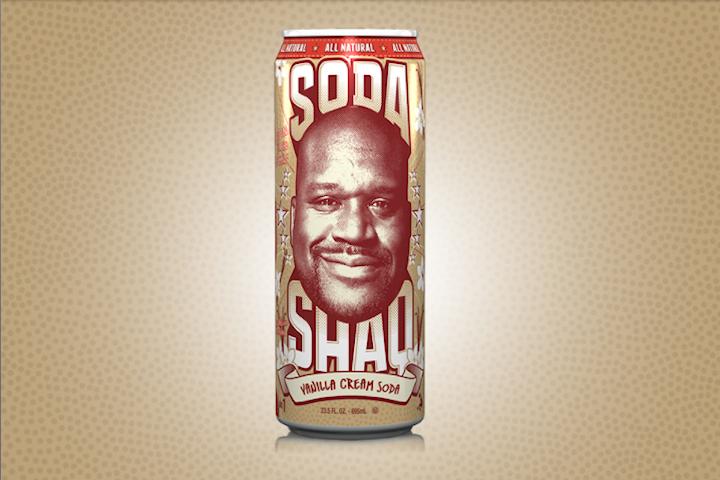 Arizona Soda Shaq Original Cream Soda - American Dream Diner Hamburger