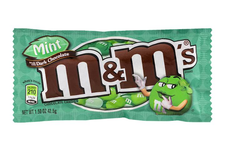 M&M's Mint Dark Chocolate - American Dream Diner Hamburger