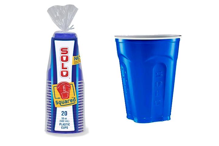 Blue Solo Cup - American Dream Diner Hamburger