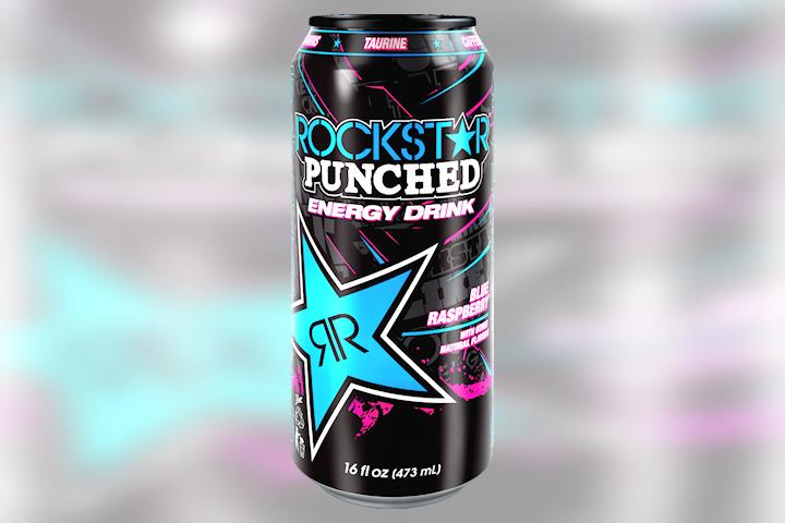Smood Rockstar Punched Energy Blue Raspberry 500ml - American Dream Diner Hamburger