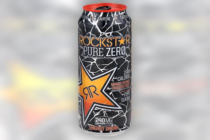 Rockstar Pure Zero Sugar Mango Orange Passion Fruit 500ml - American Dream Diner Hamburger