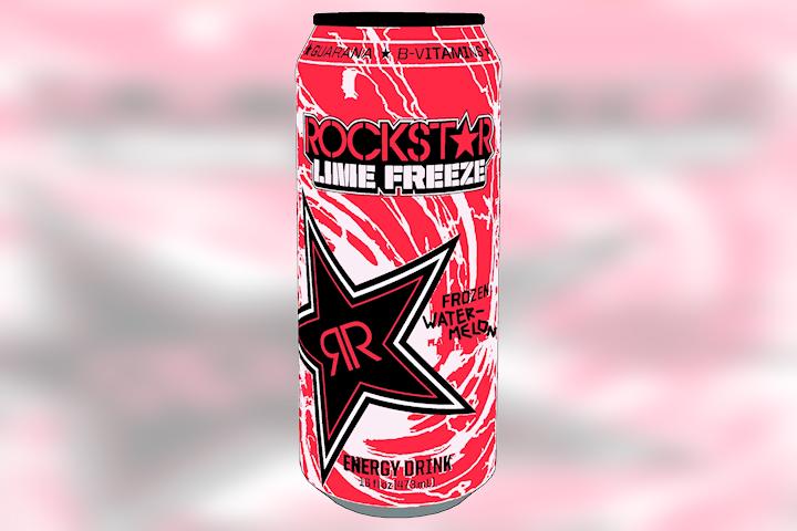 Rockstar Frozen Watermelon 500ml - American Dream Diner Hamburger
