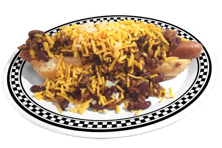 Vegan Chili Dog - American Dream Diner