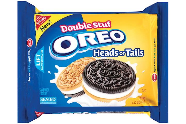 Double Stuf Oreo Heads Or Tails Cookies, 432g - American Dream Diner Hamburger