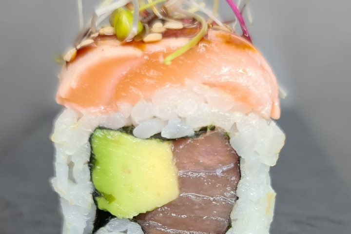 Make-up Roll Saumon-Tuna - Le Duo Thai & Sushi