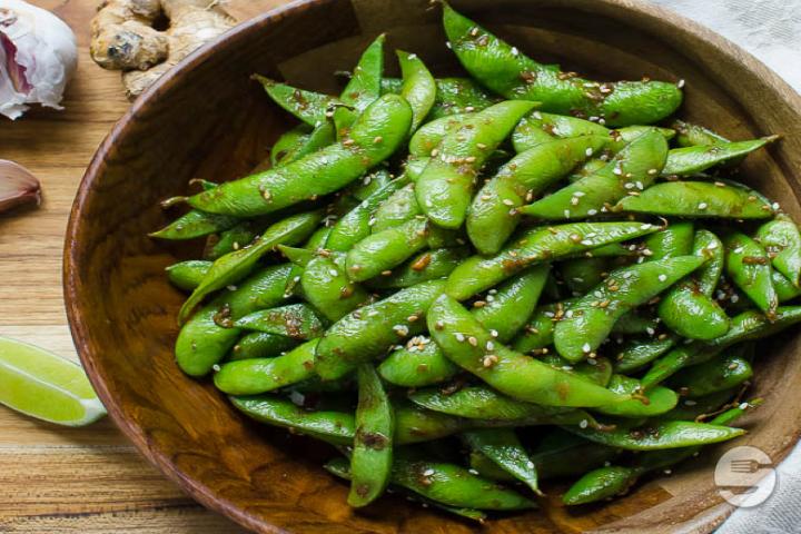 Edamame Portion - Le Duo Thai & Sushi