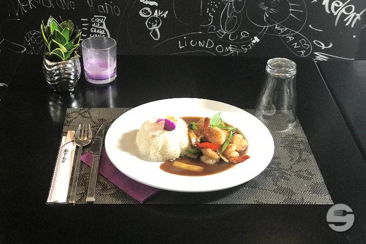 Plat sauté au Basilic Thaï - Le Duo Thai & Sushi