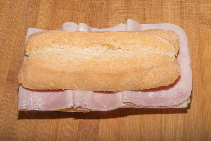 White ham, cheese - Aux Origines du Goût