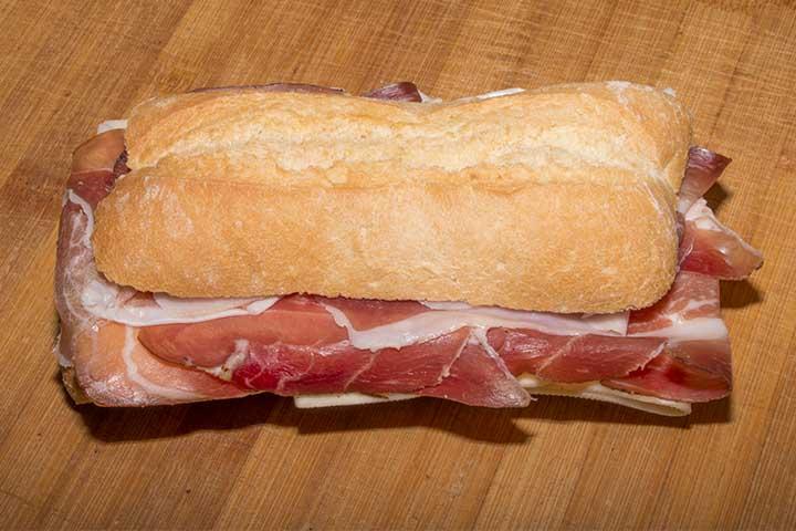 Parma ham, cheese - Aux Origines du Goût