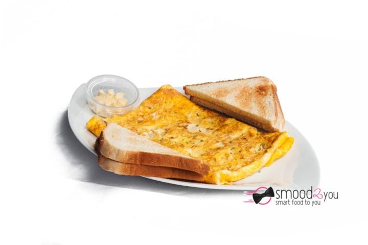 Fluffy plain omelet - Happy Days