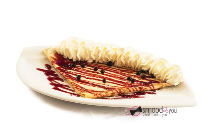 Blueberries & cream crepe - Happy Days
