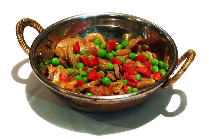 Matar Mushrooms - Chandigarh Tandoori