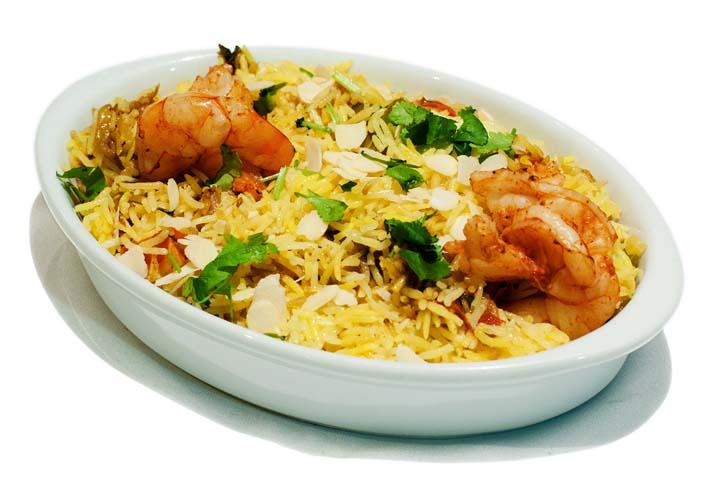 Jheenga Biryani - Chandigarh Tandoori