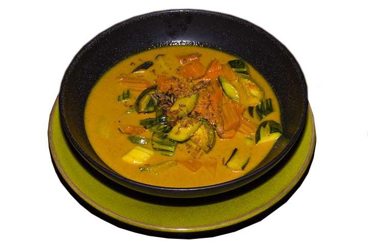 Steak with yellow curry - Jeab *
