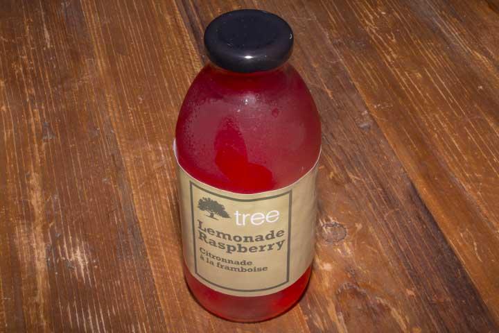 Raspberry lemonade - Café Cacahuète