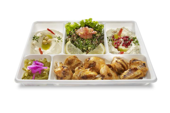 Chiche Taouk Platter (2 skewers) - Obeirut Lebanese Cuisine