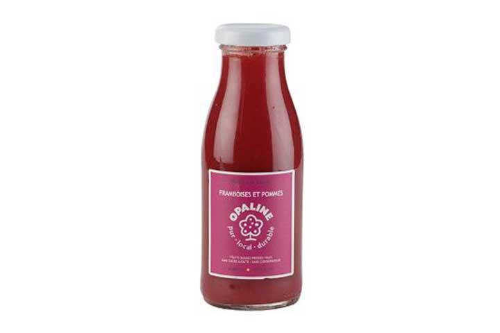 Apple juice and raspberry. Opaline Valais - Together