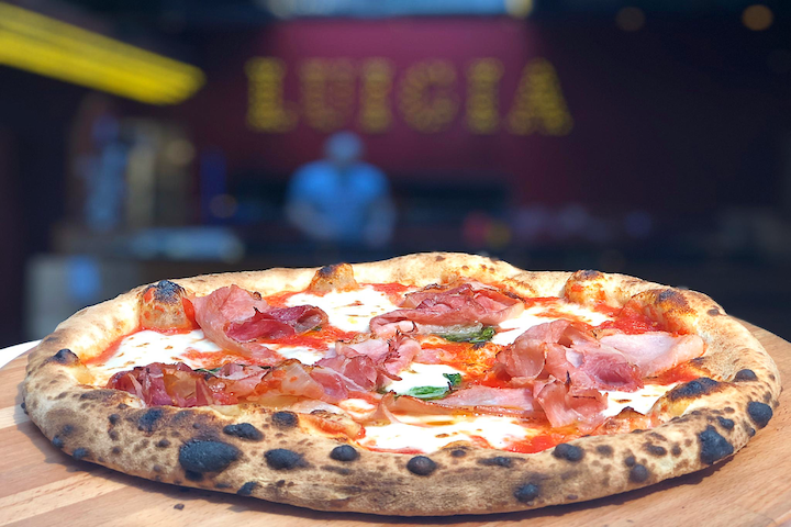 Margherita With Cooked Ham - Luigia - Rive Gauche