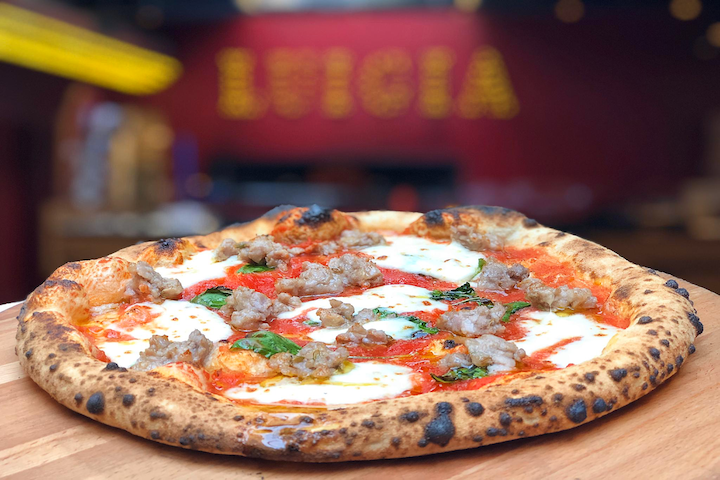 Margherita With Neapolitan Fennel Sausage - Luigia - Rive Gauche