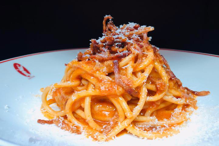 Bucatini all'Amatriciana - Luigia - Rive Gauche