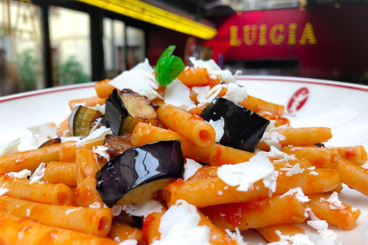 Maccheroncelli alla Norma - Luigia - Rive Gauche