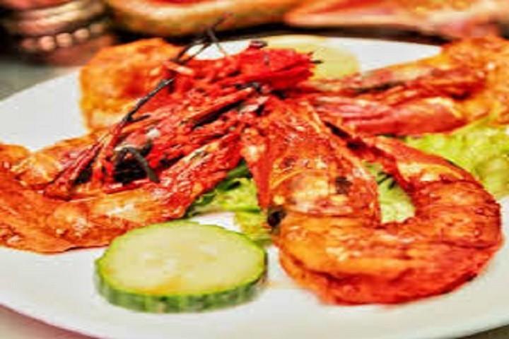 117. King prawns Tandoori - Indian Curry House