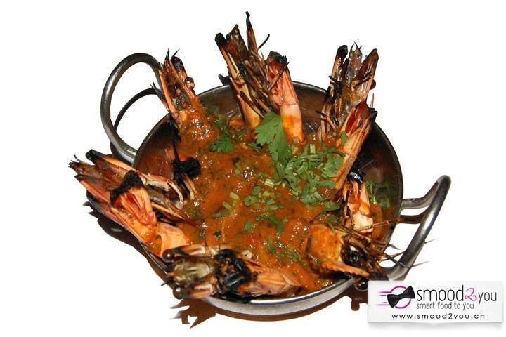 506. King prawns Karahi - Indian Curry House