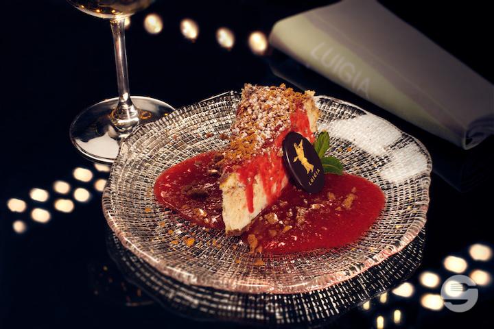 Cheesecake Luigia con Salsa Fragola - Luigia (Tourelle)