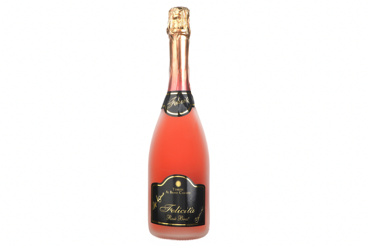 Spumante "Felicità" Rosè "Villa Carrisi" Tenute Al Bano Carrisi - Luigia (Tourelle)