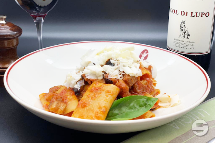 Paccheri Alla Norma - Luigia - Rive Droite