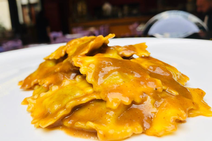 Agnolotti al sugo d'arrosto - Luigia - Rive Droite