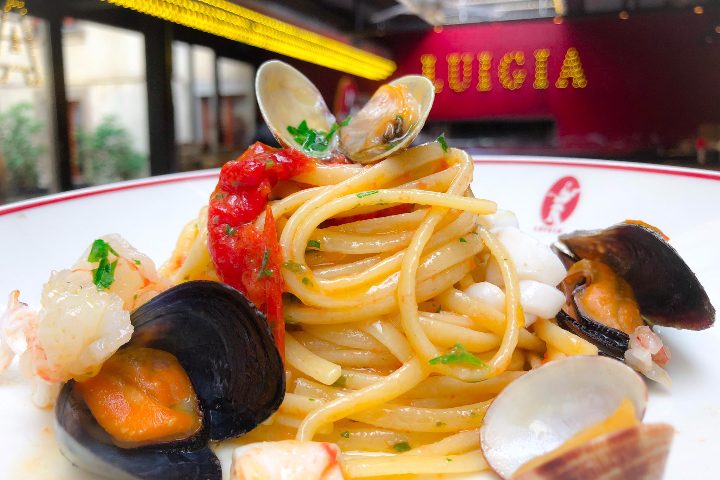 Linguine ai frutti di mare - Luigia