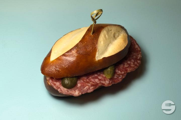 Délice au salami - La Maison du Sandwich (Vibert)