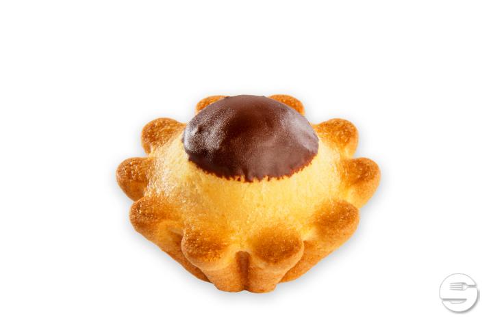 Madeleine with chocolate - Pouly