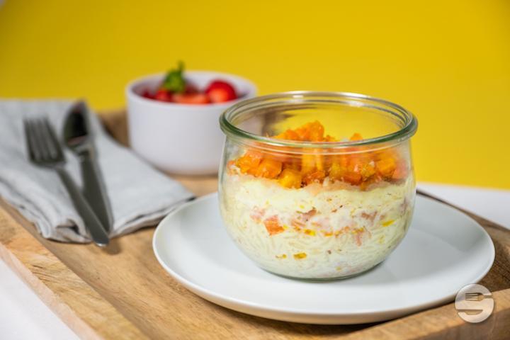 Poulet au lait de coco curry et riz pilaf - Pouly - Mail