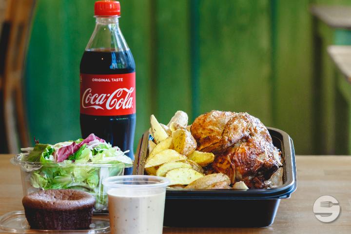 Combo 1/2 Chicken + Drink + Dessert - Chez ma Cousine (Petit-Saconnex)