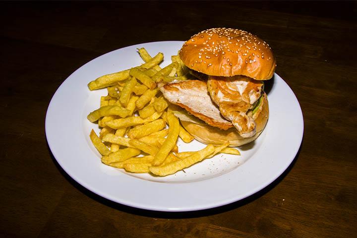 Chicken Burger - The Clubhouse