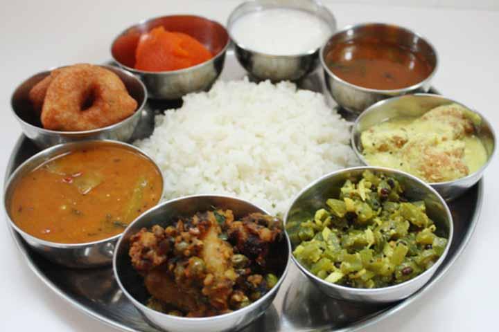Non Vegi Thali - Taj Mohal *