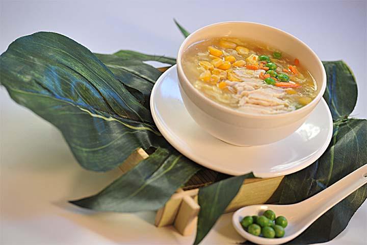 14. Chicken corn soup - Hungky
